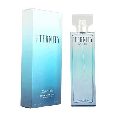 Eternity Aqua by Calvin Klein for Women 3.4 oz Eau De Parfum Spray