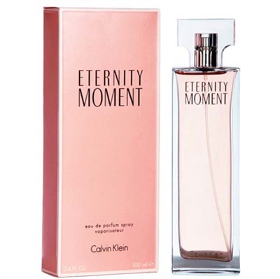 Eternity Moment by Calvin Klein for Women 3.4 oz Eau De Parfum Spray