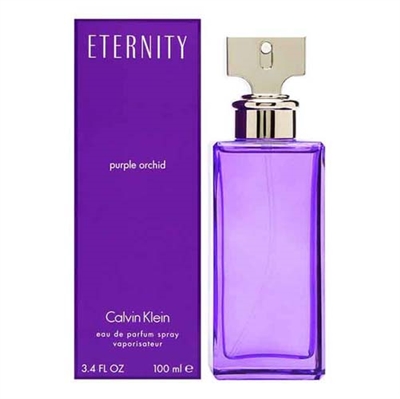 Eternity Purple Orchid by Calvin Klein for Women 3.4oz Eau De Parfum Spray