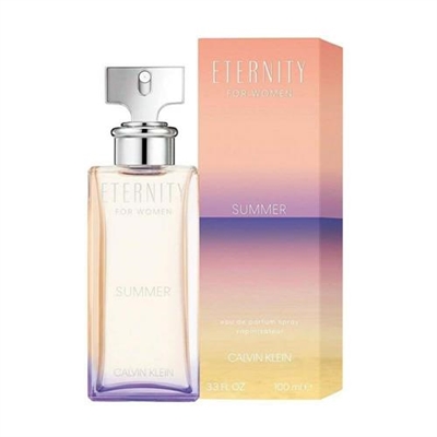 Eternity Summer 2019 by Calvin Klein for Women 3.3 Eau De Parfum Spray