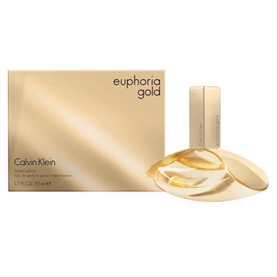 Euphoria Gold Limited Edition by Calvin Klein for Women 1.7oz Eau De Parfum Spray