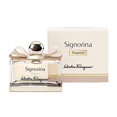 Signorina Eleganza by Salvatore Ferragamo for Women 3.4oz Eau De Parfum Spray