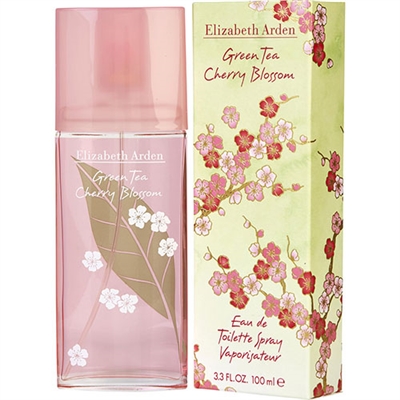 Green Tea Cherry Blossom by Elizabeth Arden for Women 3.3oz Eau De Toilette Spray