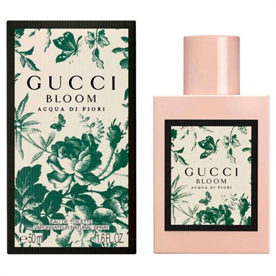Bloom Acqua Di Fiori by Gucci for Women 1.6oz Eau De Toilette Spray
