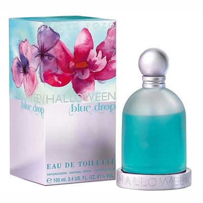 Halloween Blue Drop by Jesus Del Pozo for Women 3.4oz Eau De Toilette Spray