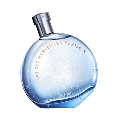 Eau Des Merveilles Bleue by Hermes for Women 3.3oz Eau De Toilette Spray