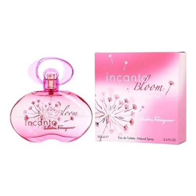 Incanto Bloom by Salvatore Ferragamo for Women 3.4oz Eau De Toilette Spray