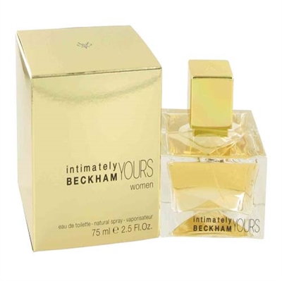 Intimately Yours by David Beckham for Women 2.5 oz Eau De Toilette Spray