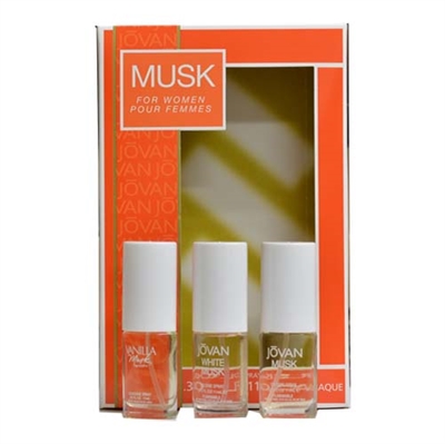 Jovan Musk by Jovan for Women 3 Piece Set