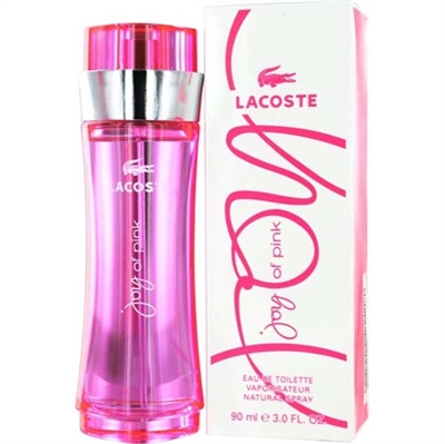 Joy of Pink by Lacoste for Women 3.0 oz Eau De Toilette