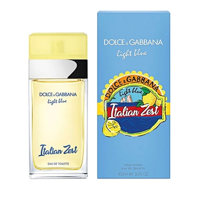 Light Blue Italian Zest by Dolce & Gabbana for Women 3.3oz Eau De Toilette Spray