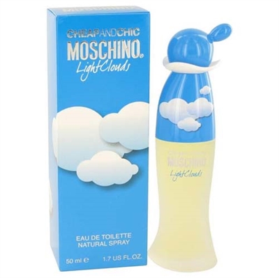 Light Clouds by Moschino for Women 1.7oz Eau De Toilette Spray