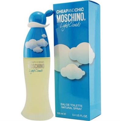 Light Clouds by Moschino for Women 3.4 oz Eau De Toilette Spray