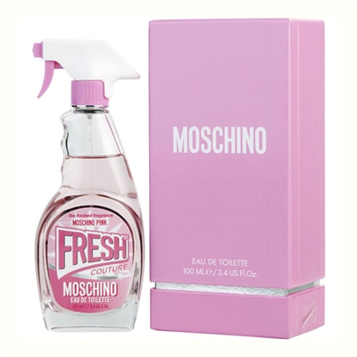 Pink Fresh Couture by Moschino for Women 3.4oz Eau De Toilette Spray