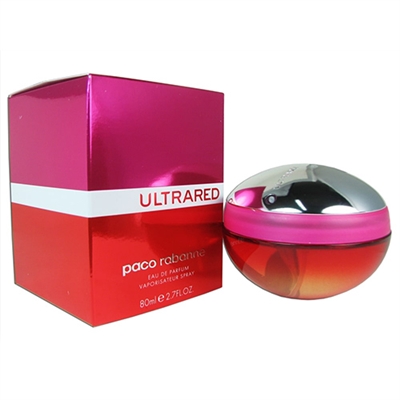 Ultrared by Paco Rabanne for Women 2.7oz Eau De Parfum Spray