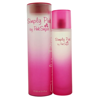 Pink Sugar Simply Pink by Aquolina for Women 3.4oz Eau De Toilette Spray