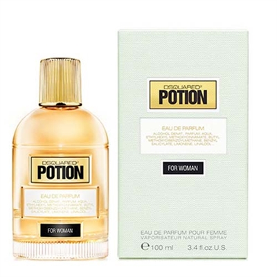 Potion by Dsquared2 for Women 3.4oz Eau De Parfum Spray