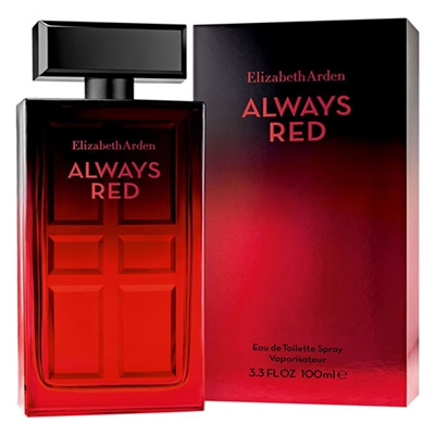 Red Door Always Red by Elizabeth Arden for Women 3.3oz Eau De Toilette Spray