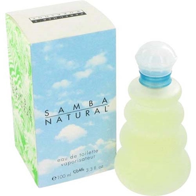 Samba Natural by Perfumers Workshop for Women 3.4 oz Eau De Toilette Spray