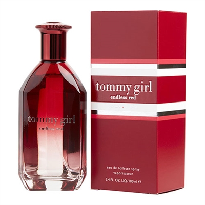 Tommy Girl Endless Red by Tommy Hilfiger for Women 3.4oz Eau De Toilette Spray