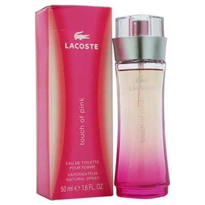 Touch of Pink By Lacoste for Women 1.6oz Eau De Toilette Spray