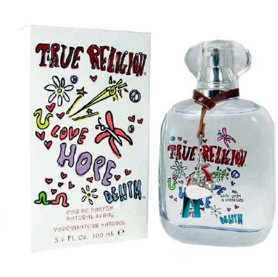 True Religion Love Hope Denim by Christian Audigier for Women 3.4 oz Eau De Parfum Spray