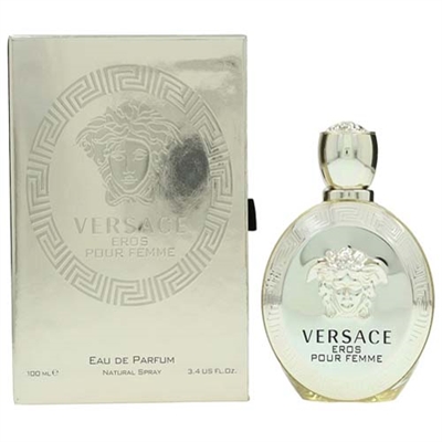 Eros Pour Femme by Versace for Women 3.4oz Eau De Parfum Spray