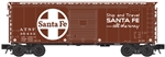Santa Fe_SF_Atlas Trainman 40' Sliding Door Boxcar_A-2002255_2Rail