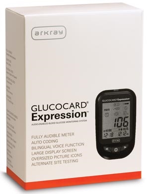 ARKRAY GLUCCOCARDÂ® EXPRESSIONâ„¢ TEST STRIPS