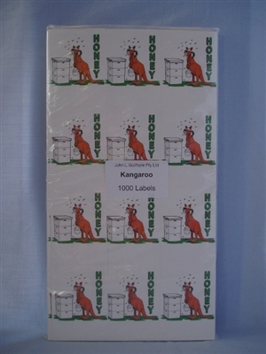 Kangaroo Labels pack of 1000