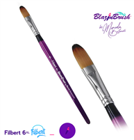 Blazing Brush Filbert 6XL by Marcela Bustamante