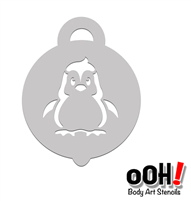 OOH! Penguin Petite Stencil