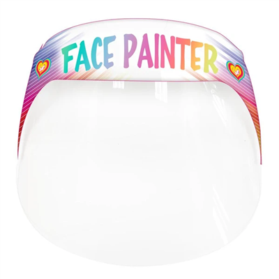 Silly Farm PPE Face Painter Shield- Pastel