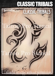 Wiser Pro Tattoo Stencils-- Classic Tribal