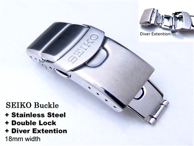 18mm SEIKO CLASP for bracelets