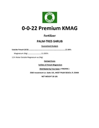 0-0-22 Premium K-Mag Fertilizer - 25 lbs.