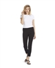 'Zoe' Crepe Skinny Pull-On Pant