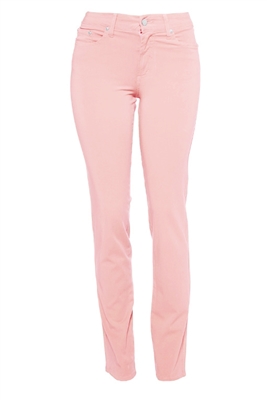 Cotton Twill Stretch Slim-Fit Jeans | Pink Sands
