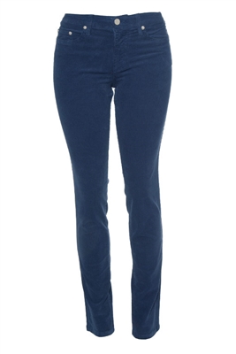 Slim-Fit Stretch Corduroy | Winter Blue