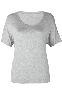 The Riley Relaxed Tee | Heather Gray