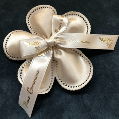 Prima Comunione Ribbon Flower