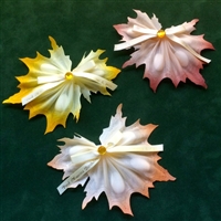 Cilento Autumn Leaf Ribbon Flower