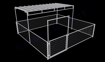 complete mini pen Trussed Shelter