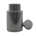 OneGrill Stainless Steel Stepped Rotisserie Spit Rod Bushing  (Fits: 1/2" Hexagon, 3/8" Square, & 1/2" Round)
