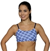 PRAIA BRA PRINTS - Blue Crochet - Large