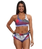 BAHIA BRA PRINTS - Red Mosaic - Small