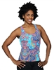 LIBERDADE TANK PRINTS - Blue Paisley - Small