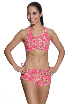 VITORIA SHORT PRINTS - Watermelon - Medium