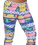 XIQUE XIQUE CAPRI PRINTS - Blue Polka Dots - X-Small