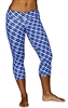 XIQUE XIQUE CAPRI PRINTS - Blue Crochet - Small